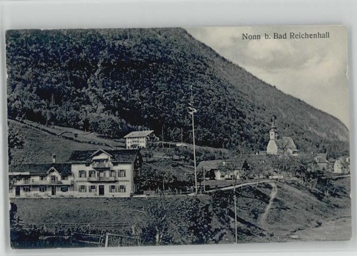 Bad Reichenhall Nonn ungelaufen ca. 1910