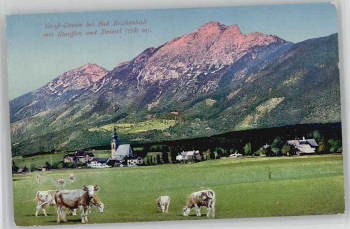 Bad Reichenhall Grossgmain ungelaufen ca. 1910