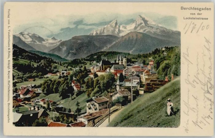 BERCHTESGADEN Bayern x 1900