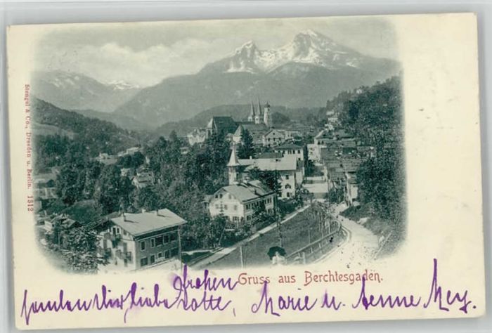 BERCHTESGADEN Bayern x 1899