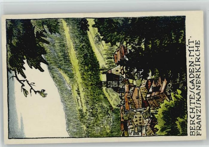 Berchtesgaden Franziskaner Kirche  ungelaufen ca. 192