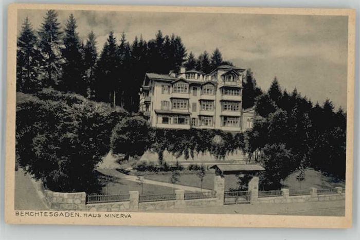 Berchtesgaden Haus Minerva ungelaufen ca. 1920