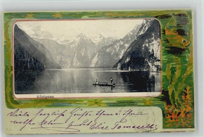 Koenigssee erchtesgaden  x 1900