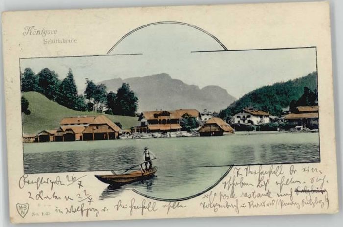 Koenigssee erchtesgaden  x 1903