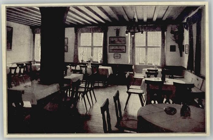 Berchtesgaden Hotel Krone ungelaufen ca. 1920