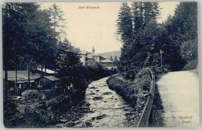 Altenberg Erzgebirge Kipsdorf ungelaufen ca. 1910
