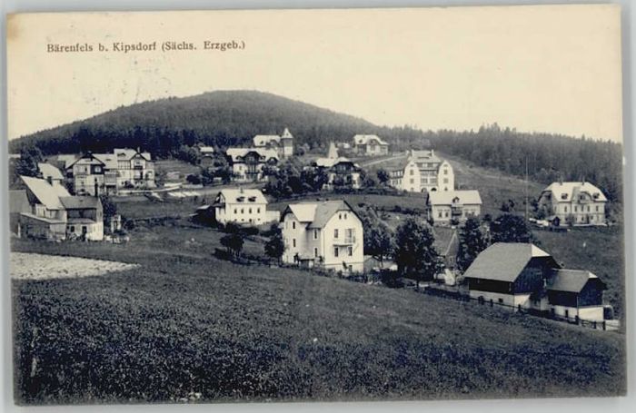 Altenberg Erzgebirge Bärenfels bei Kipsdorf x 1913
