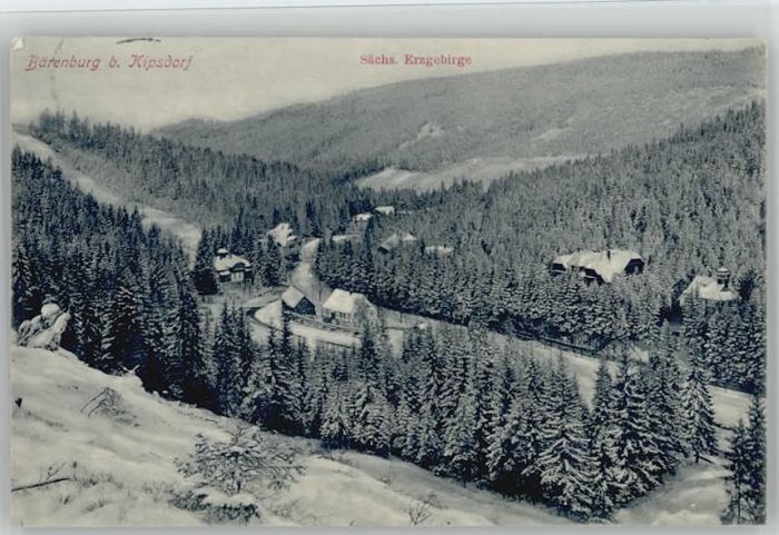 Altenberg Erzgebirge Bärenburg Kipsdorf x 1916