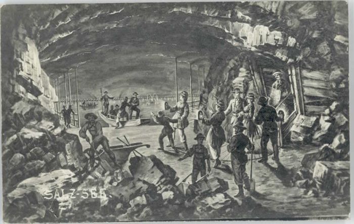 BERCHTESGADEN Bayern Salzsee x 1909