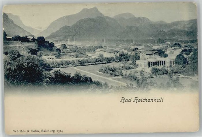 Bad Reichenhall  ungelaufen ca. 1900