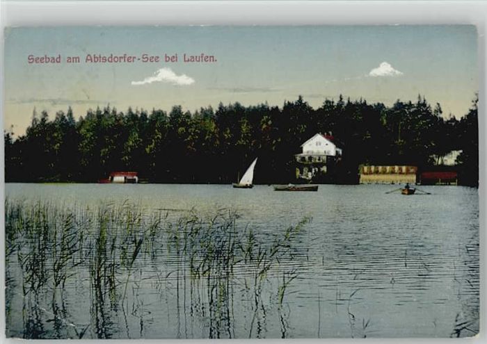Laufen Salzach Abtsdorfer See x 1910