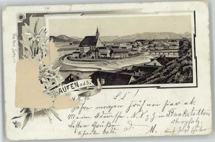 Laufen Salzach  x 1896