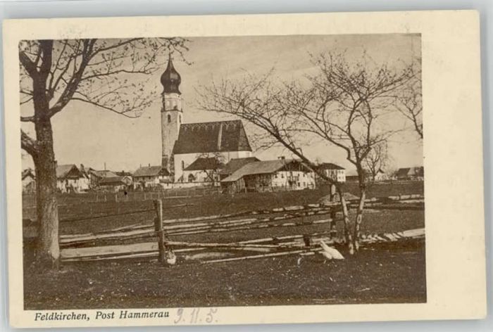 Feldkirchen-Westerham Feldkirchen  ungelaufen ca. 1920