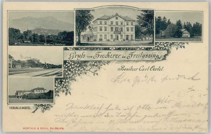 Freilassing Foecherer x 1910