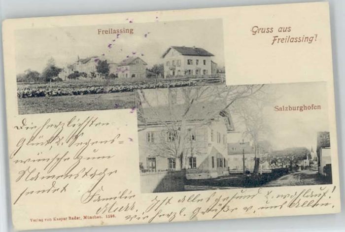 Freilassing Salzburghofen x 1904