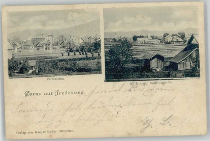 Freilassing Salzburghofen ungelaufen ca. 1900