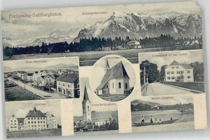 Freilassing Salzburghofen Peterskapelle x 1916