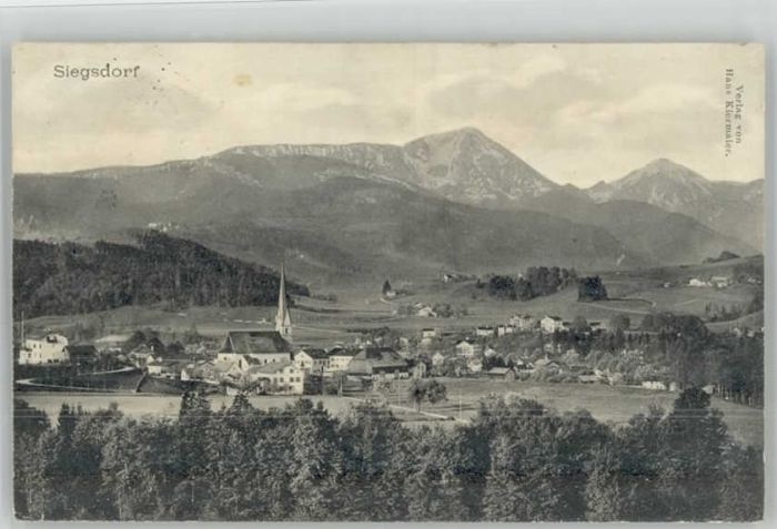 Siegsdorf Oberbayern x 1906