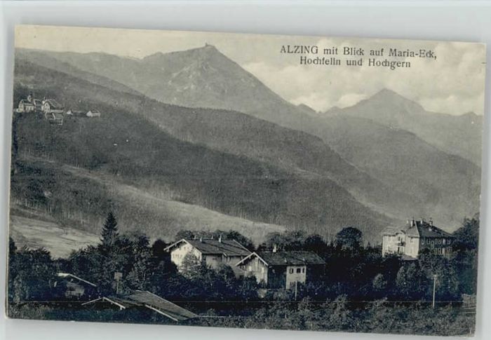 Alzing Traunstein ungelaufen ca. 1910