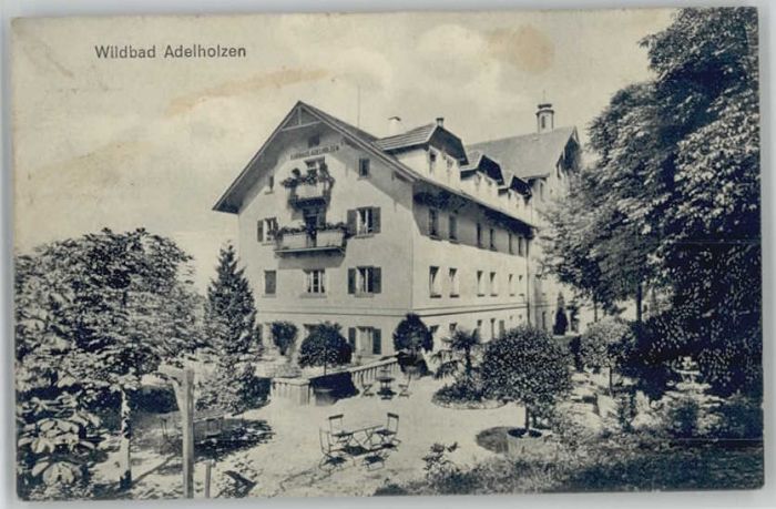 Bad Adelholzen Oberbayern Bad Adelholzen Wildbad Feldpost x 1913