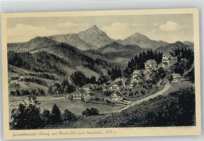 Alzing Traunstein Maria Eck ungelaufen ca. 1920