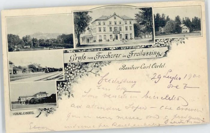 Freilassing Foecherer x 1900