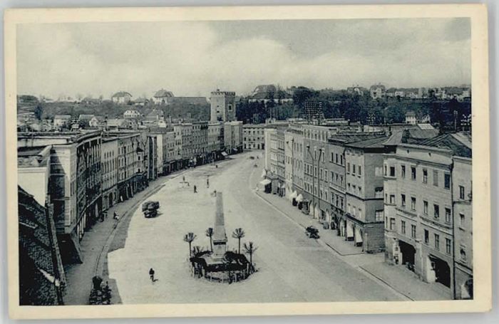 Muehldorf Inn bere Stadt ungelaufen ca. 1920