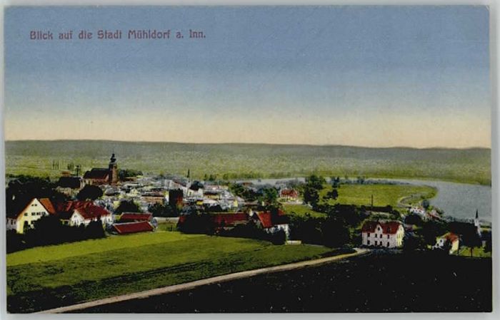 Muehldorf Inn ungelaufen ca. 1910