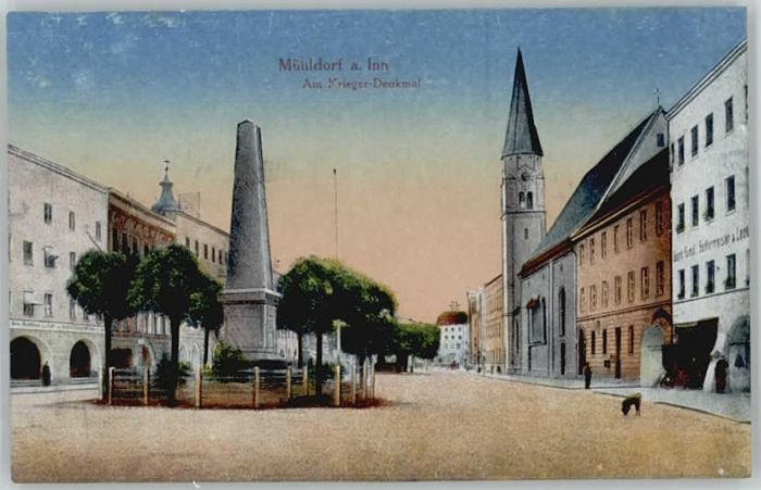 Muehldorf Inn ungelaufen ca. 1910