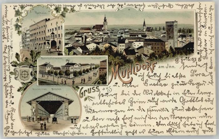 Muehldorf Inn Muehldorf Inn Rathaus Bahnhofstrasse Ba