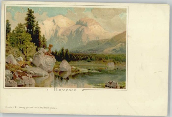 Hintersee  ungelaufen ca. 1900