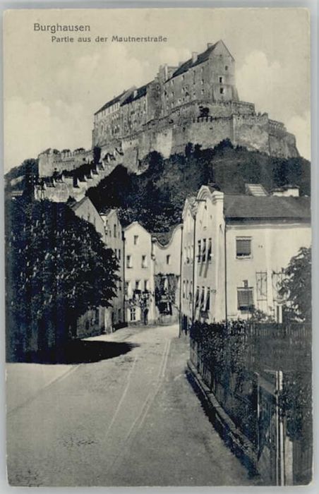 Burghausen Salzach Mautnerstrasse o 1917