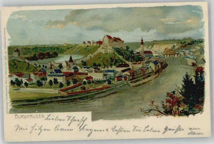 Burghausen Salzach  x 1899