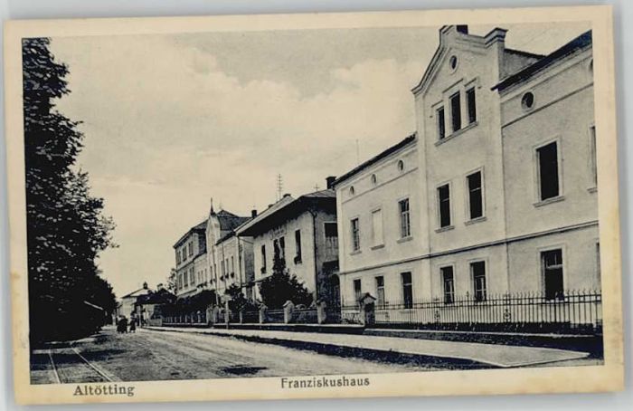 Altoetting ranziskushaus ungelaufen ca. 1920