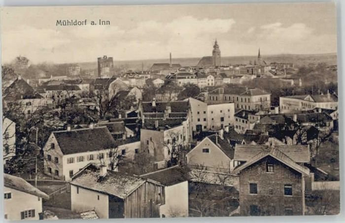 Muehldorf Inn ungelaufen ca. 1910