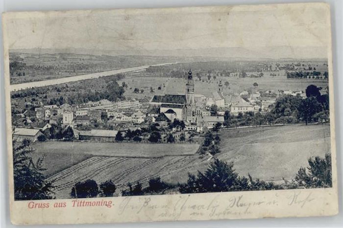 Tittmoning Salzach Tittmoning x 1910