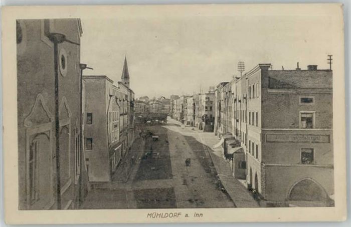 Muehldorf Inn ungelaufen ca. 1920