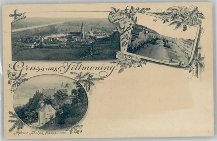 Tittmoning Salzach Tittmoning  ungelaufen ca. 1900