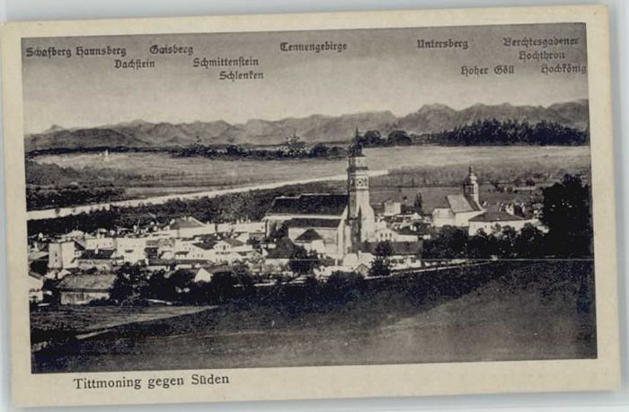 Tittmoning Salzach Tittmoning o 1919