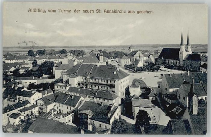 ALToeTTING Bayern t. Anna Kirche  x 1912