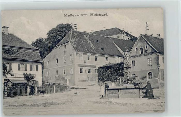 Mallersdorf Mallersdorf-Pfaffenberg Mallersdorrf  x 1909