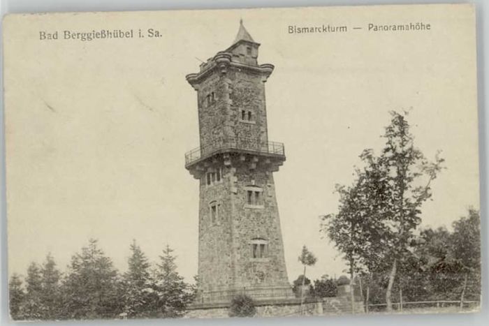 Bad Gottleuba-Berggiesshuebel Bad Gottleuba Bismarckturm Berggießhübe