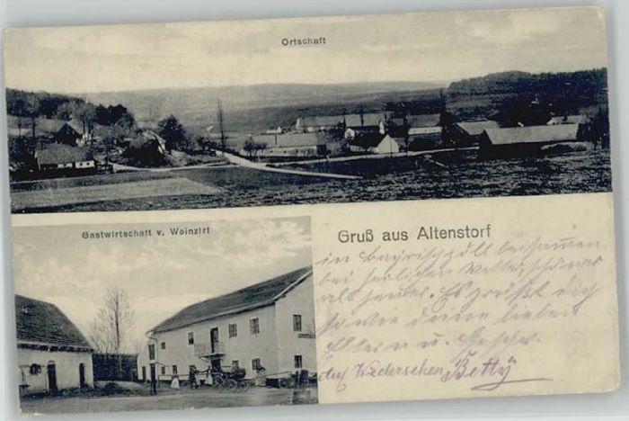 Altendorf Restaurant Weinzirl x 1916