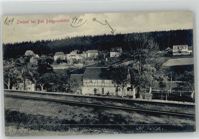 Zwiesel Niederbayern Zwiesel Berggiesshübel x 1911