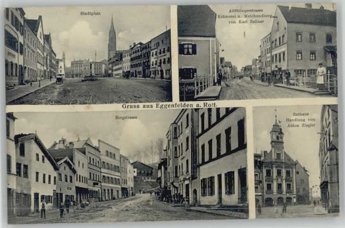 Eggenfelden Altoettingerstrasse Bergstrasse Rathaus