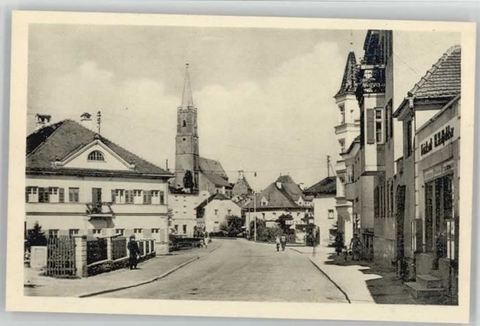 Eggenfelden Landshuter Strasse ungelaufen ca. 1920
