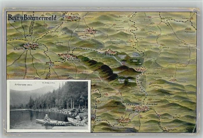 Regen Bayrischer Böhmer Wald Eisenstein Zwies