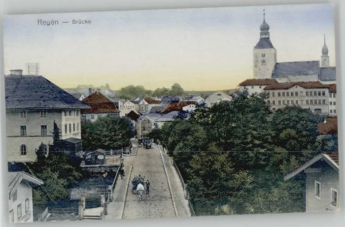 Regen  ungelaufen ca. 1910