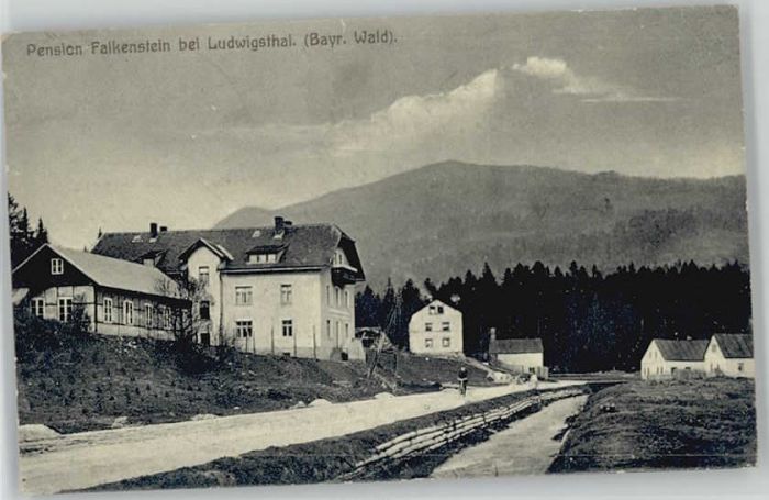 Ludwigsthal Pension Falkenstein ungelaufen ca. 1920