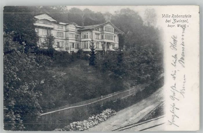 Zwiesel Niederbayern Zwiesel Villa Rabenstein x 1911